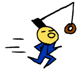 Two small geezers! sticker #2389568