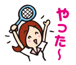 tennistamp sticker #2389847