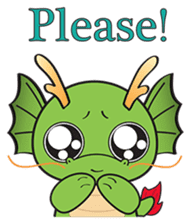 Dragy The Cute Baby Dragon sticker #2389936