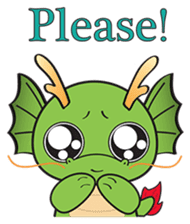 Dragy The Cute Baby Dragon sticker #2389936