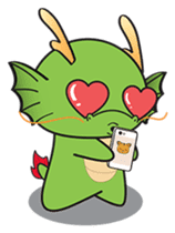 Dragy The Cute Baby Dragon sticker #2389937