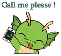 Dragy The Cute Baby Dragon sticker #2389939