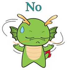 Dragy The Cute Baby Dragon sticker #2389946