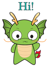 Dragy The Cute Baby Dragon sticker #2389949