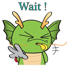 Dragy The Cute Baby Dragon sticker #2389952