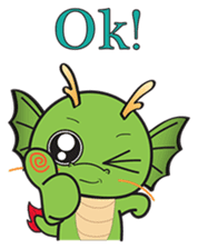 Dragy The Cute Baby Dragon sticker #2389957