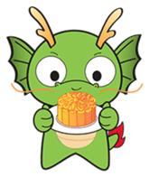 Dragy The Cute Baby Dragon sticker #2389959