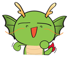 Dragy The Cute Baby Dragon sticker #2389961