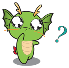 Dragy The Cute Baby Dragon sticker #2389966