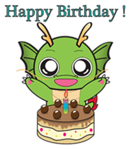 Dragy The Cute Baby Dragon sticker #2389973