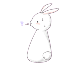 dailiy of the rabbit sticker #2390307