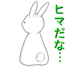 dailiy of the rabbit sticker #2390310