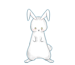 dailiy of the rabbit sticker #2390330
