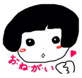 okappa girl happiness sticker #2390444