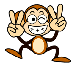 Miytan  Monkey version sticker #2390779