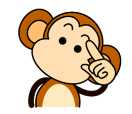 Miytan  Monkey version sticker #2390781