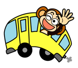 Miytan  Monkey version sticker #2390814