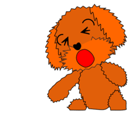 One year of the Toy Poodle sticker #2390904