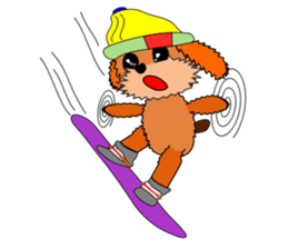 One year of the Toy Poodle sticker #2390928