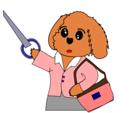 One year of the Toy Poodle sticker #2390932