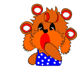 One year of the Toy Poodle sticker #2390935