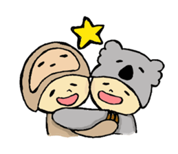 animal costume sticker #2391252