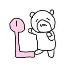 Kuma-chan&Can-chan sticker #2391403