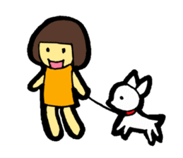 OKAPPA-GIRL Reiko-chan sticker #2391660