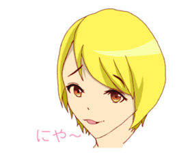 Emotions girl sticker #2391702