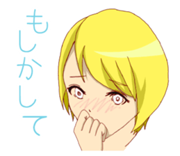 Emotions girl sticker #2391704