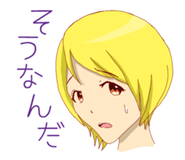 Emotions girl sticker #2391713