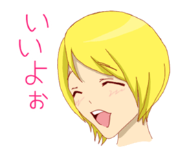 Emotions girl sticker #2391714