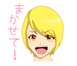 Emotions girl sticker #2391716