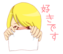 Emotions girl sticker #2391721