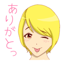 Emotions girl sticker #2391723