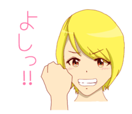 Emotions girl sticker #2391724