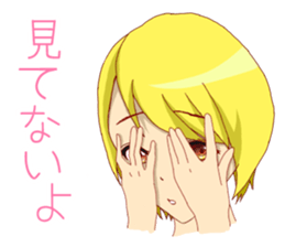 Emotions girl sticker #2391731