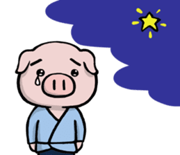 Edo-kko Pig sticker #2391835