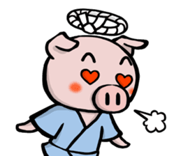 Edo-kko Pig sticker #2391840
