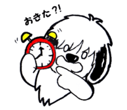 Shaggy dog O-chan sticker #2391977