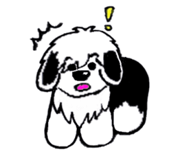 Shaggy dog O-chan sticker #2391989