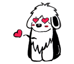 Shaggy dog O-chan sticker #2391992