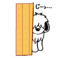 Shaggy dog O-chan sticker #2391996