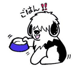 Shaggy dog O-chan sticker #2392009