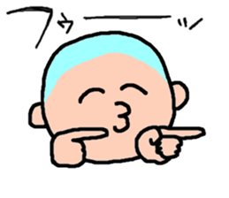 Cute boy. sticker #2392458