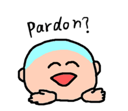 Cute boy. sticker #2392466