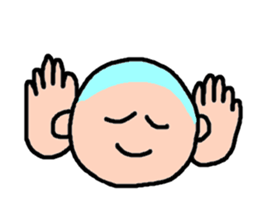 Cute boy. sticker #2392472