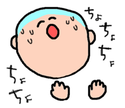 Cute boy. sticker #2392484