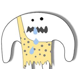 White primitive. sticker #2392718