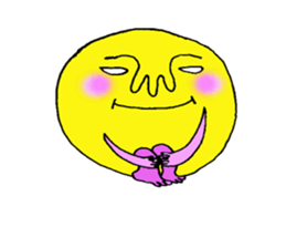 I am moon. sticker #2393070